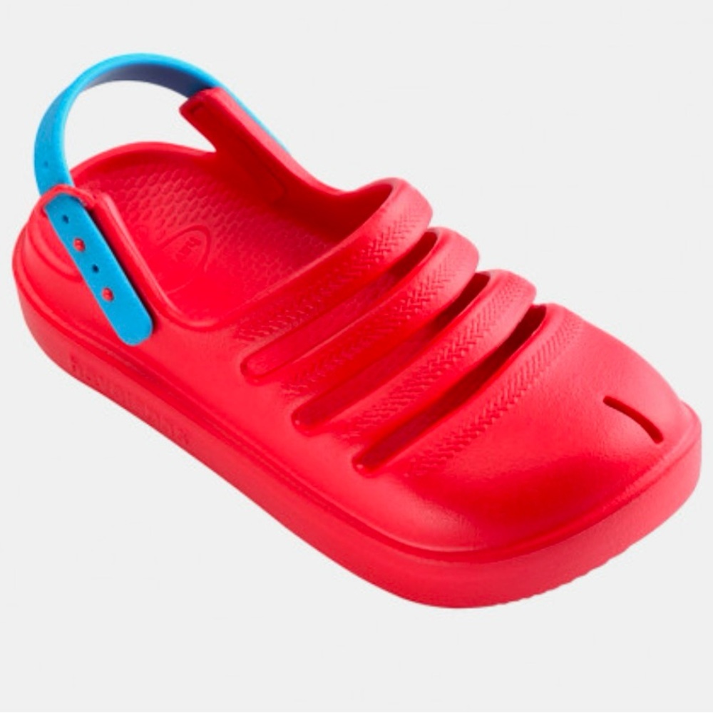 NEW HAVAIANAS Kids Clog RED SZ-13C/1Y/29-30 - Picture 5 of 15